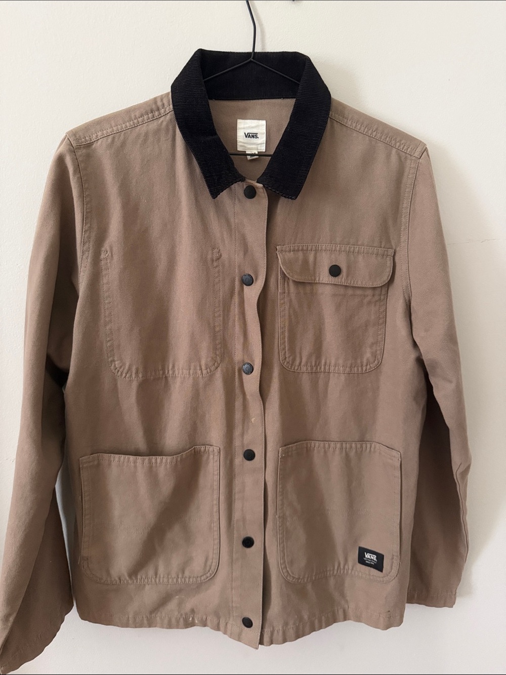 Vans Brown canvas chore jacket